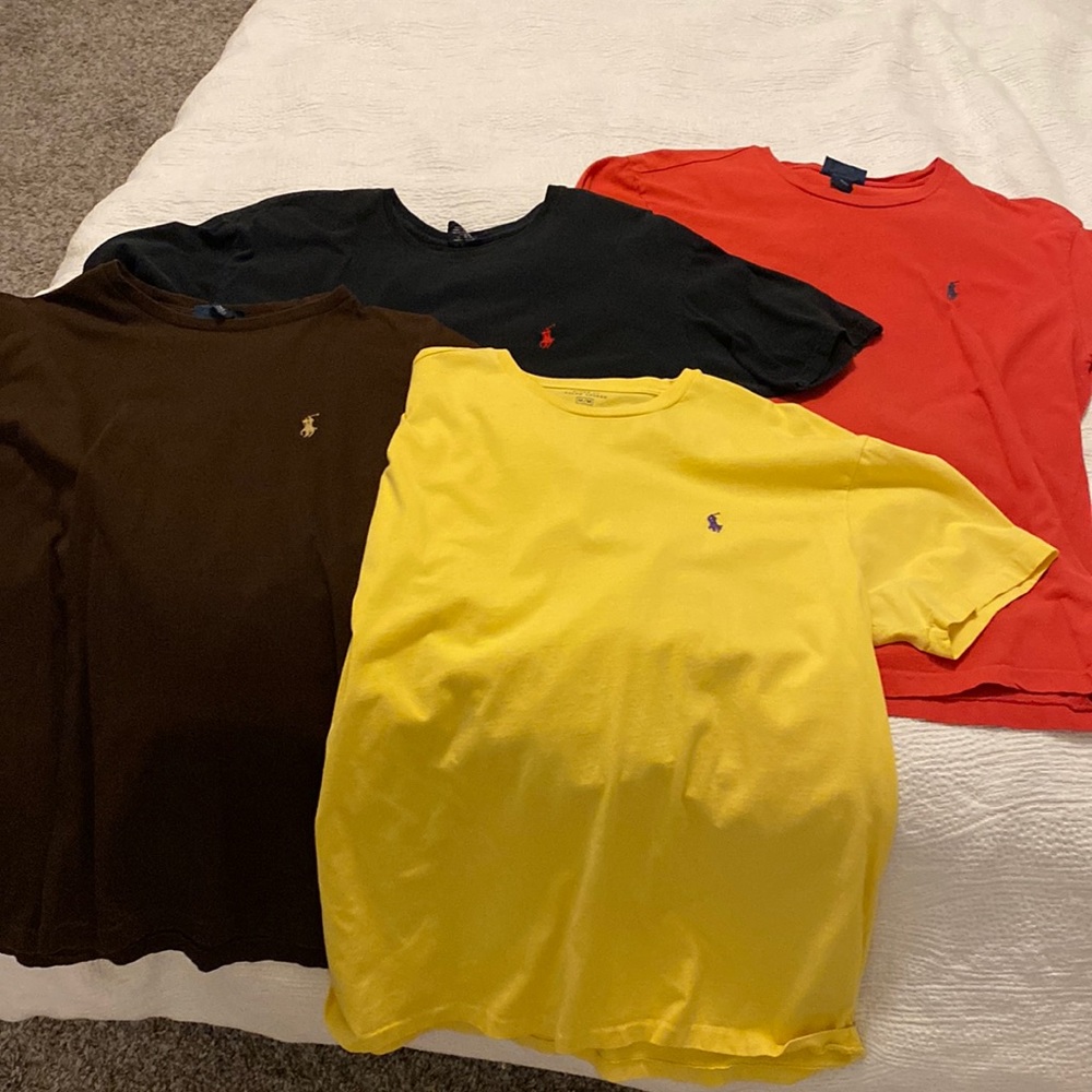 Lot of Polo Ralph Lauren T-shirts